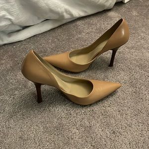 Guess Nude Pointy Toe Pumps